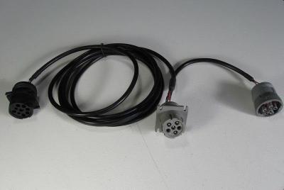 China J1708 Deutsch 6-Pin Male to 9-Pin J1939 Male and J1708 Female Splitter Y Cable for sale