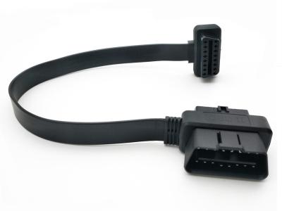 Cina OBD2 OBDII 16 Pin Male e femminile Passaggio-attraverso al cavo di estensione femminile OBD2 in vendita