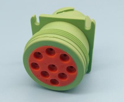 China Green J1939 9 Pin Connector Type 2 Male Plug Deutsch HD10-9-1939P-P080 for sale