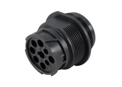 China Threaded Type 1 Deutsch 9 Pin J1939 Male Plug Connector with 9 Pins for sale