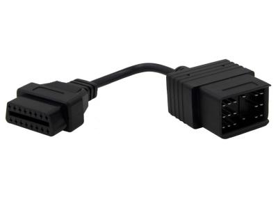 China OBD2 OBDII J1962 Female to Toyota 17 Pin OBD1 Male Connector Cable for sale