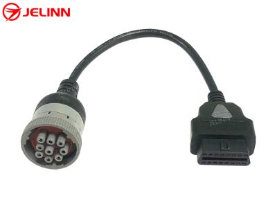 China Cable Caterpillar de 9 pines para OBD 2 OBD2 de 16 pines à venda