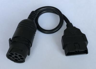 China J1939 Type 1 Deutsch 9-Pin Male to J1962 OBD2 OBDII 16 Pin Male Cable for sale