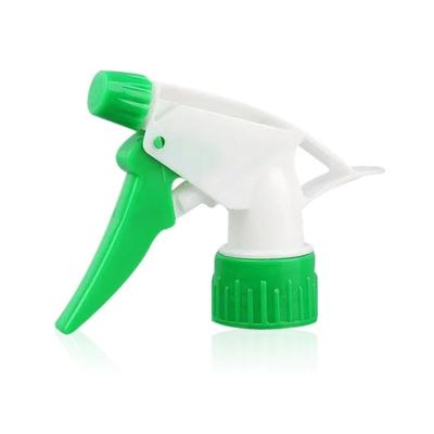 China Chemical Resistant Industrial Shower Gel 28/410 Garden Valves Trigger Sprayer Green for sale