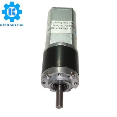 China 1kg.Cm 2kg.Cm 3kg.Cm Dia 22mm Planetary Gearbox Motor 6v 12v 24v With Encoder for sale