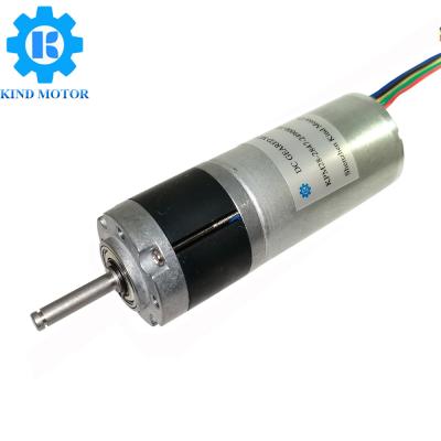 China 3100rpm Brushless DC Geared Motor 24v , Bldc Gear Motor 24v 6.1W for sale