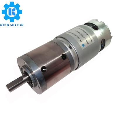 China High Power Planetary DC Geared Motor High Torque 50kgCm 24v for sale