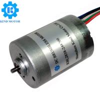 Chine Pwm sans brosse 6 de C.C de moteur du nidec 5w 10w de C.C de l'aimant permanent 2838 de rendement élevé 7,4 8 12 14,4 18 24 volts à vendre