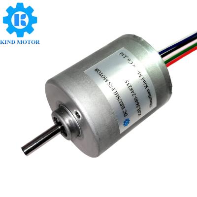 China 20w 25w 30w 35w 40w 50w 3640 Dc 12v 14.4v 18v 24v Brushless Motor for sale