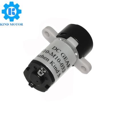 China Micro 10mm Plastic het Toestelmotor van 1.5v 3v 6v Gelijkstroom met het Opzetten van Oor en met Draden Te koop