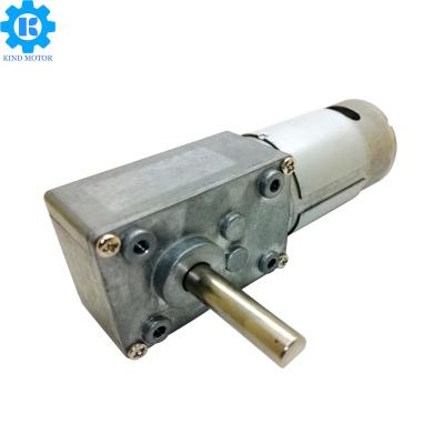 China Motor de acero inoxidable del engranaje de gusano de DC, motor 12V de DC del engranaje de gusano 5~6000rpm en venta