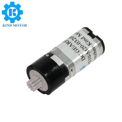 China Kind Motor 10mm 2.5v 5v Plastic Planetary DC Geared Motor For Robot Toy for sale