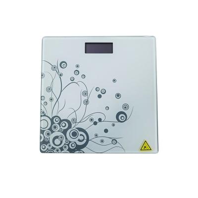 China New 30cm Square Electronic Bathroom Scales Human Body Scale With Customizable Models for sale