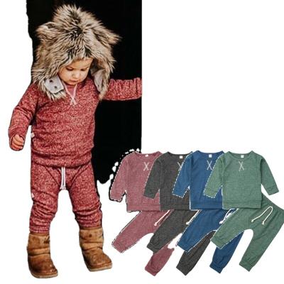 China Korean Anti Shrink Toddler Boys Australia Sets Long Sleeve T-shirts Pants Newborn Clothing Fits Baby Cotton Tracksuits for sale