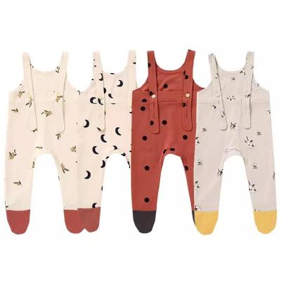 China Newborn Infant Overalls Jumpsuits JYSH Australia USA Printing Newborn Babies Footies Spring Overalls Jumpsuits for sale