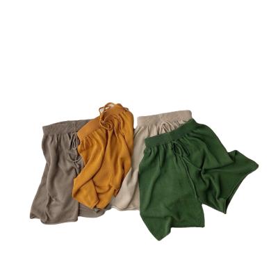 Chine Color Fade Proof WDFS Australia Korean hot plain shorts half summer boys clothes boutique quality sweatpants shorts à vendre