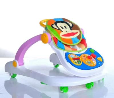 China Cotton/Plastic/Steel Learning Walker Toys Multifunctional Baby Walker factory wholesale from china for sale