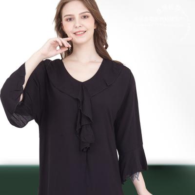 China Elegant and casual muslim robe 2020 muslim abaya islamic clothing fashion casual plus size african pajama robe for sale