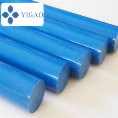 China Recyclable High Density Polypropylene Pipe CNC Machining PV POM Nylon pp Round Bar Plastic Bar for sale