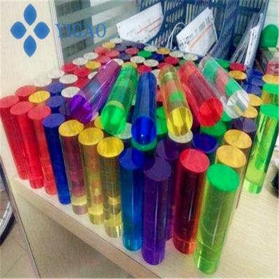 China Engineering Customize Natural Lucite Crystal Clear Round Cast Perspex Clear Plastic Acrylic Transparent Colored Acrylic High Rob for sale