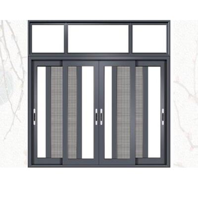 China High Quality Aluminum Framed Folding Screen Factory Price Heat Insulation Double Sound Aluminum Framed Glass Sliding Window for sale