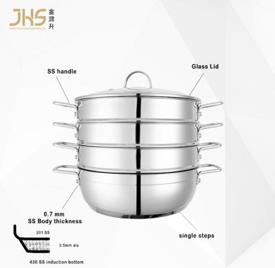 China Sustainable Heavy Duty Heavy Duty Stainless Steel Couscous Couscous Food Fish Food Fish Steam Pot for sale