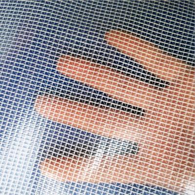 China Polyester Coated Antistatic Transparent PVC Mesh Fabric for sale