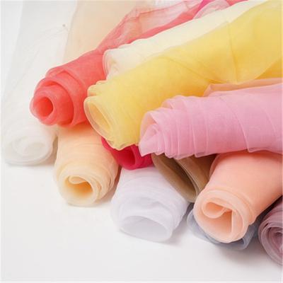 China Breathable Polyester Lace Tulle Fabric Soft Mesh for sale