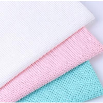 China QUICK DRY Cotton Polyester Waffle Knit Fabric Printing Fabric for sale