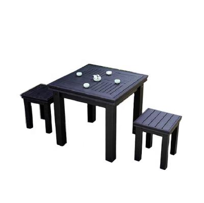 China Modern Outdoor Yard Villa Balcony High End Leisure Table And Stool for sale