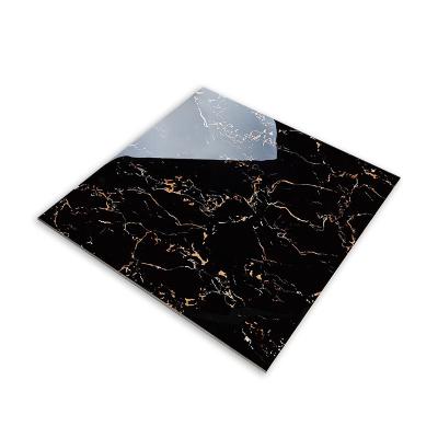 China Modern Cheap Marble 60X60 Tiles, Dark Spanish Emperador Marble Glazed China Porcelain Marble Ceramic Tiles, Dark Black Tile Threshold for sale