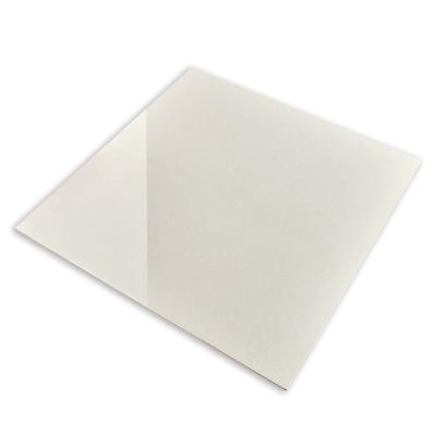 China CLASSIC White Color 80X80 Nano Polished Vitrified Tiles Price Double Per Load In China , Dark White Vitrified Ceramic Floor Tile for sale