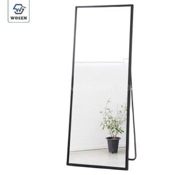 China Decorative Art Deco Framed Full Length Wall Standing Mirror for sale