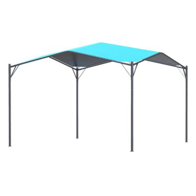 China Modern Hot Selling Gazebo Gazebo Modern Durable Sky Blue Folding Tent Outdoor Steel View Tent for sale