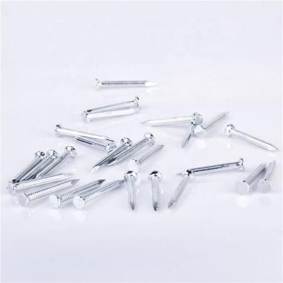 China Flat Concrete Nails Hard Galvanized Concrete Nails Steel Nails for sale