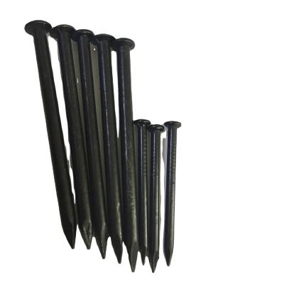 China High Quality Black Flat Ring Leg Roofing Nail For Nigeria Market for sale