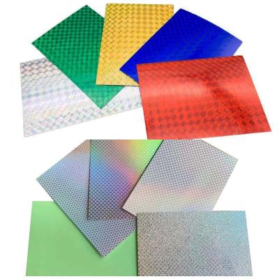 China Laser Paper 5pcs Fishing Lure Stickers 7.3cm*10cm Mixed Color Laser Fish Scale Sticker Film Fish Skin Seawater Fish Adhesive Luminous Stickers for sale