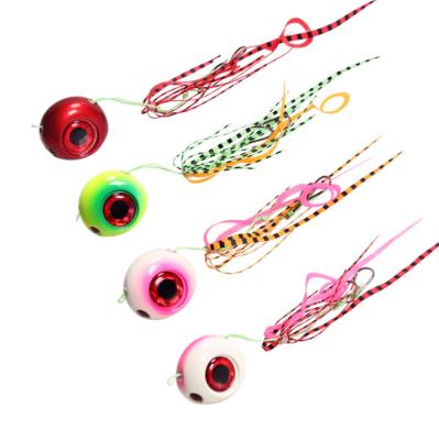 China Inchiku Bait 40-200g Lure Aid Hook Metal Jig Octopus Skirt Rope Grouper Main Seawater Fishing Lure Baiting Japan Weihailiansen for sale