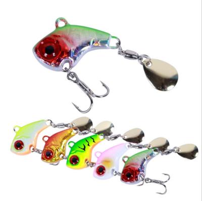 China 7/10/14/21g Metal VIB Jig Fishing Lure With Triple Hook Sequins Vibration Spinner Downspout Primers Quick Hard PESCA 7/10/14/21g Weihailiansen for sale