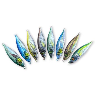 China 60g 8.2cm Simulation 3D BASS Artificial Fishing Lure SwimBait Lead Spinnerbait Mount Jerkbait Painting Wobbler 82mm for sale