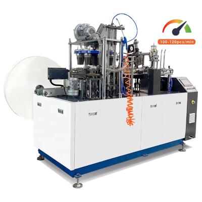 China Manufacturing Plant Manufacturing Plant High quality Automatic produce 2-18oz high speed Paper Cup Making Machine Disposable cartoon paper cup  forming Machinery for sale