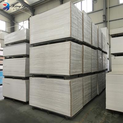 China Advertising factory produce 4x8ft pvc foam board and pvc foam multiwood forex sheet for sale