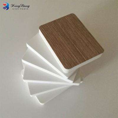 China Advertising High Density Laminated PVC Foam Board For Furniture for sale