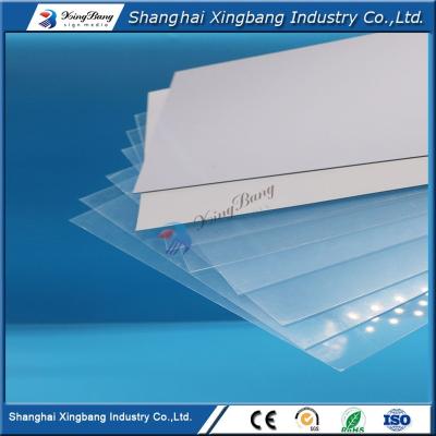 China Semi Rigid 0.3mm Thick PVC PVC Rigid Sheet Plastic Manufacturers for sale