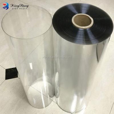 China Thick Rigid Transparent PVC ROHS 4x8 3mm Foil / Clear PVC Film Sheet With Both Masking for sale