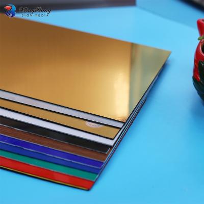 China Indoor/outdoor high quality ABS double color sheet board for printing engraving die-cutting for sale