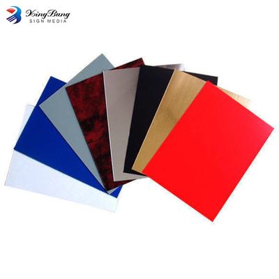 China Indoor / Outdoor 600*1200mm Layered Laser Engraving ABS Double Color Plastic Sheet for sale