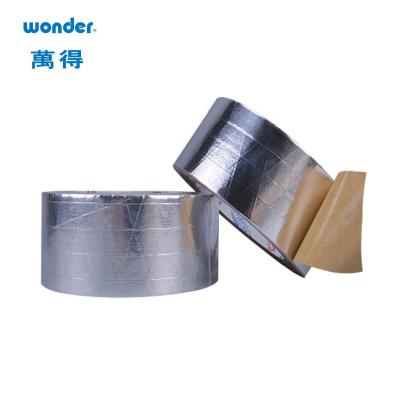 China Ageing Resistant Aluminum Foil Tape 2 Inch Waterproof  Conductive for sale