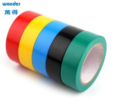 China Cinta aislante de PVC resistente al frío, cinta aislante negra de 50 mm contra llamas. en venta