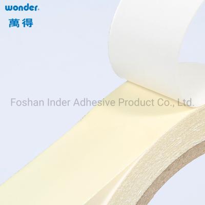 中国 # 63342 90mic Solvent Based Double Sided Tissue Tape - Wonder Brand 販売のため